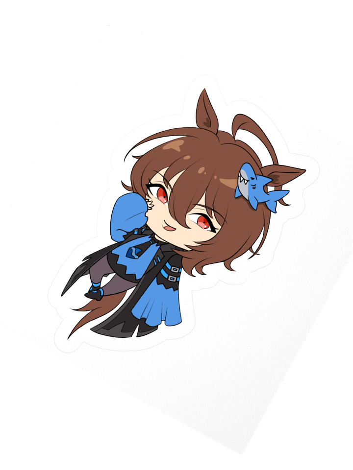 Agnes Tachyon x Kae Sticker product image (2)