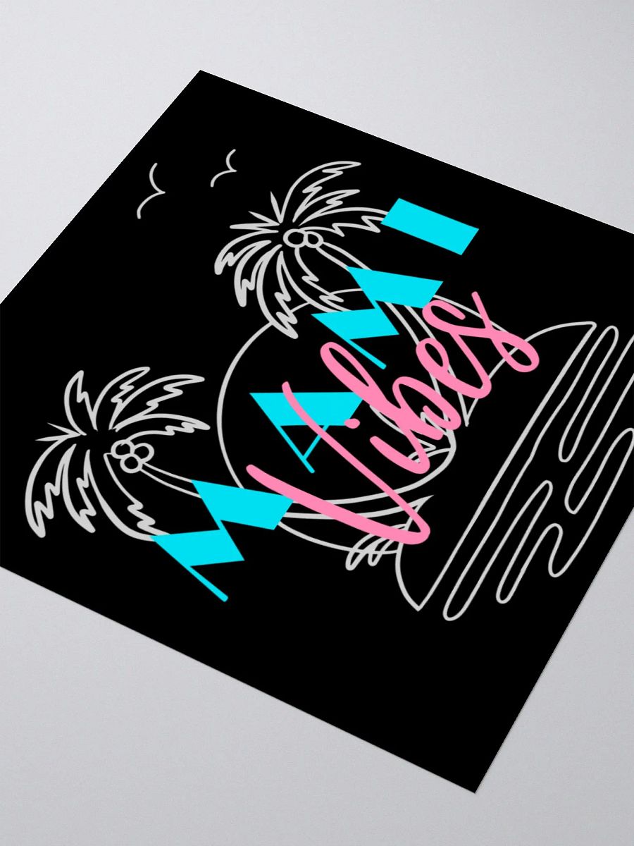 Black Miami Vibes Sticker Pack product image (9)