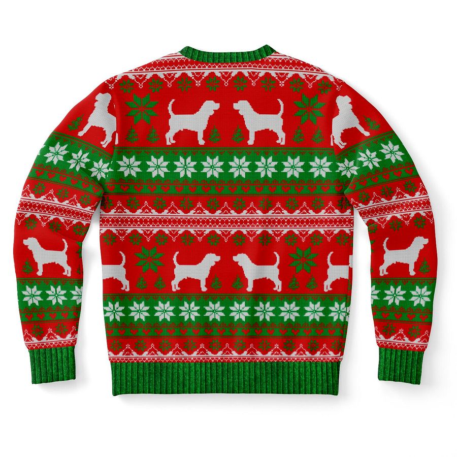 Beagle Bells Christmas Sweater | Funny Dog Holiday Sweatshirt | Beagle Mom Ugly Christmas Sweater | Pet Lover Gift product image (10)