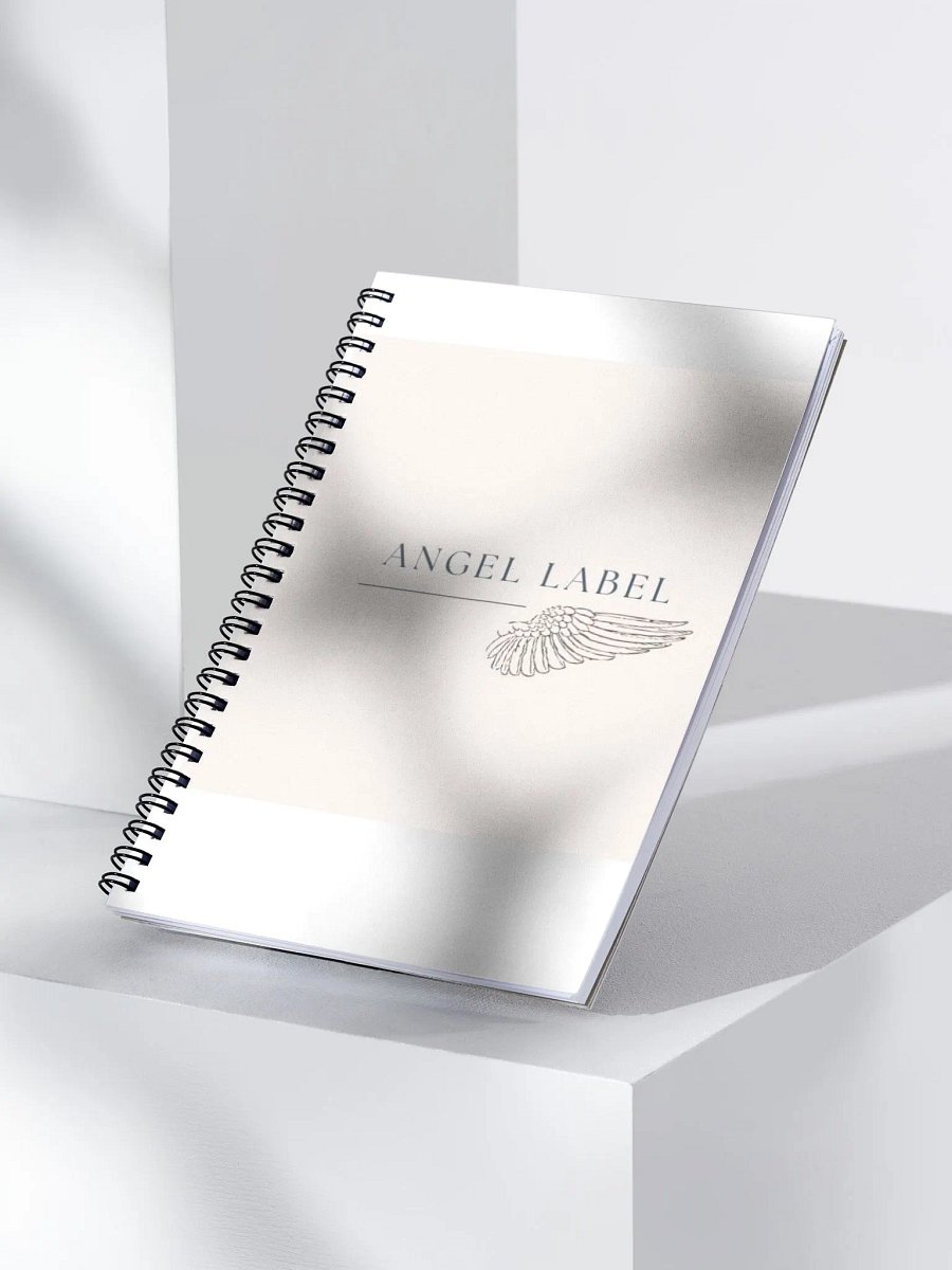 Angel Label Spiral Notebook product image (4)