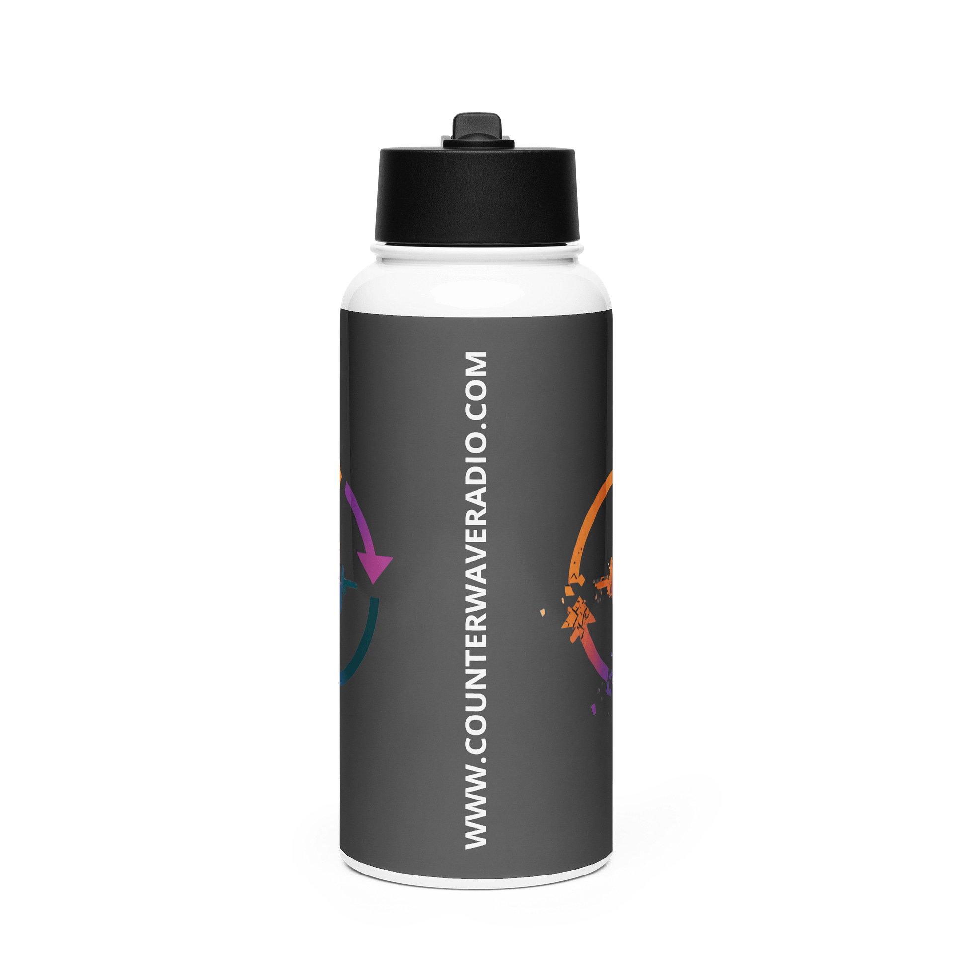 Counterwave Logo Stainless Steel Water Bottle product image (1)