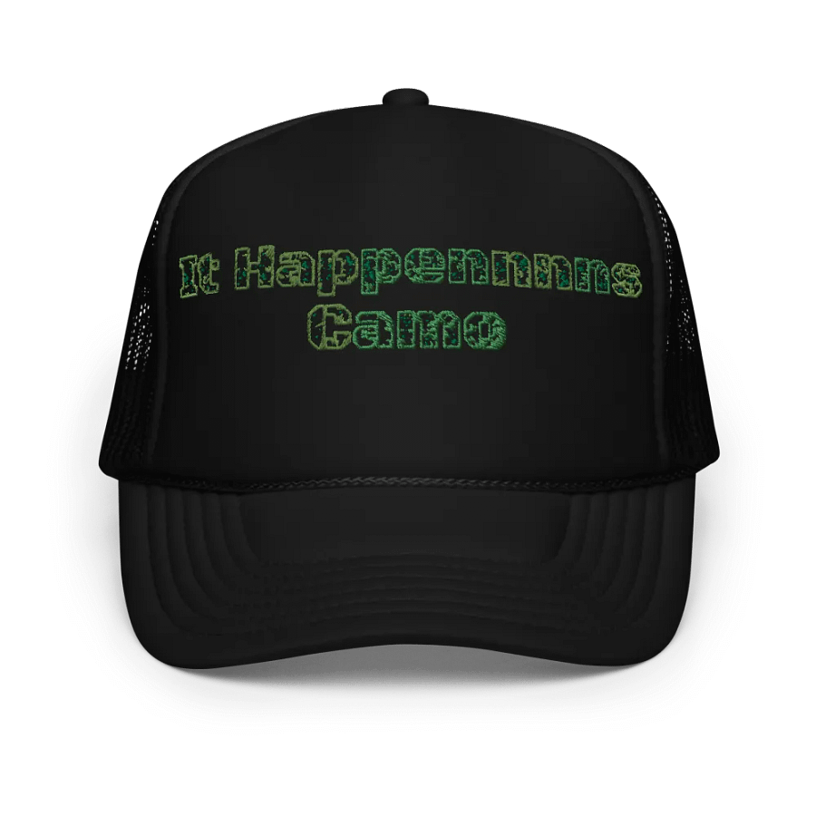 Foam Trucker Hat by Otto Cap - Embroidered - It Happennnns Camo product image (1)