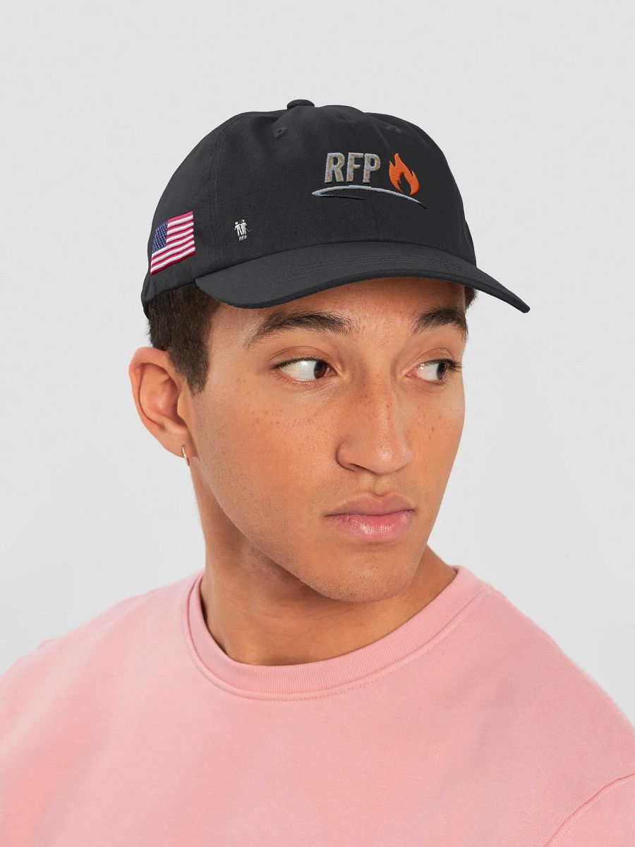Pixelated Patriot Dad Hat product image (58)