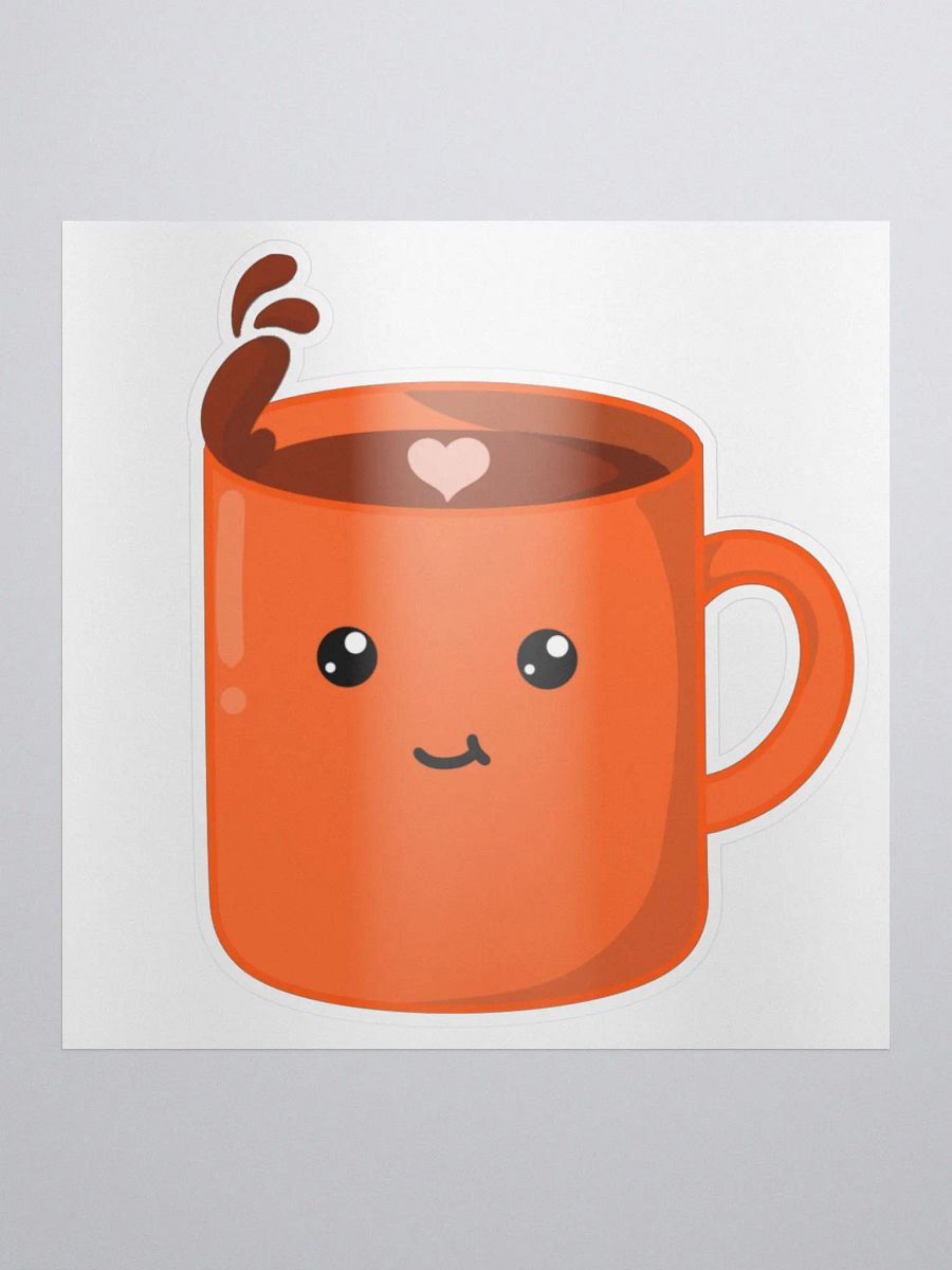 Gib Coffee Kiss Cut Stickers product image (1)