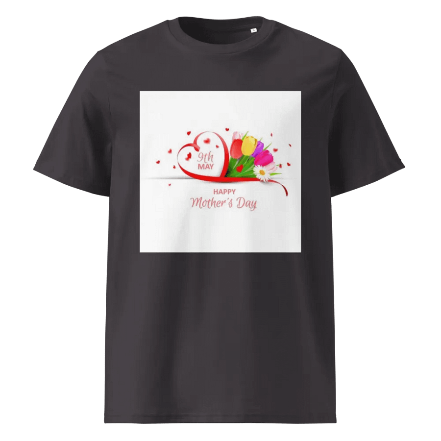 Woman T-Shirt Happy Mother's Day Organic Cotton T-Shirt product image (1)