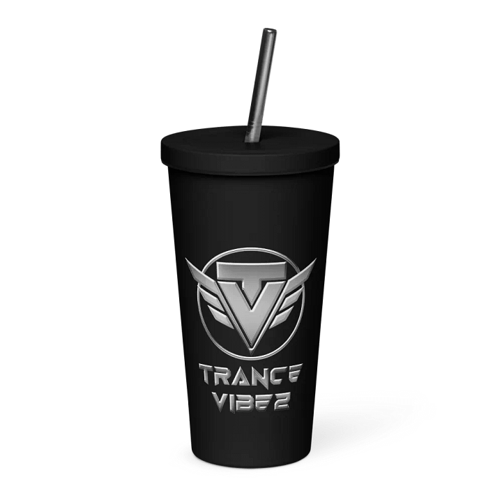 Trance Vibez Tumbler With Straw product image (1)