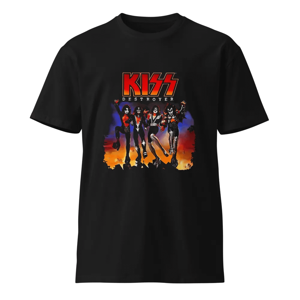 Kiss Destroyer Illustrated T-Shirt product image (2)