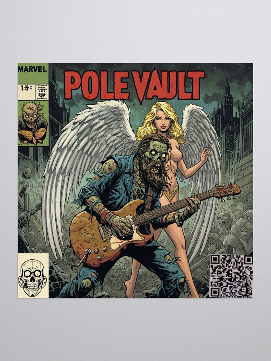 Pole Vault Comic Sticker product image (2)