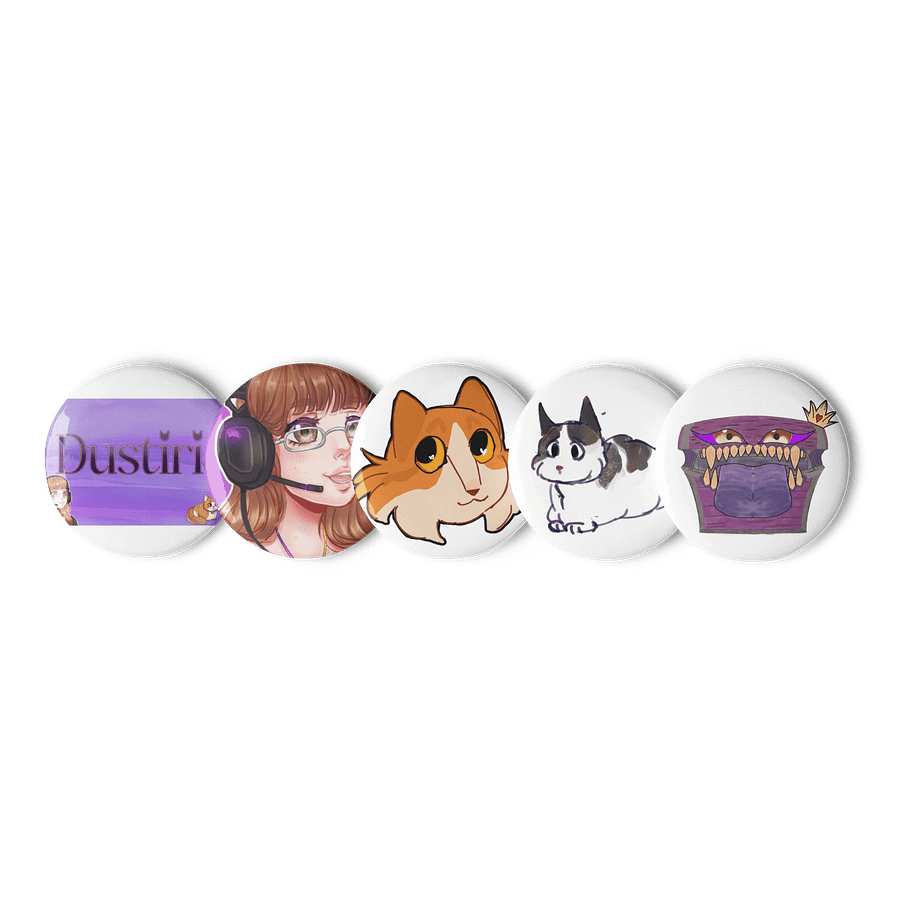 Dustiria Streaming Pin set product image (1)