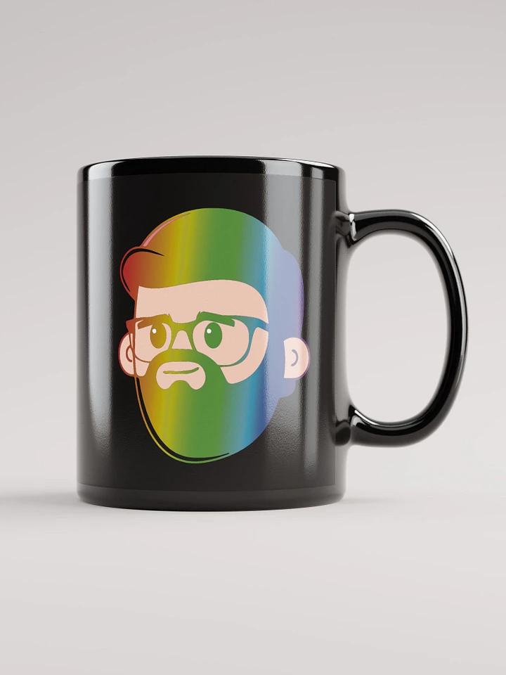 Rainbow Otto Mug (Black) product image (1)