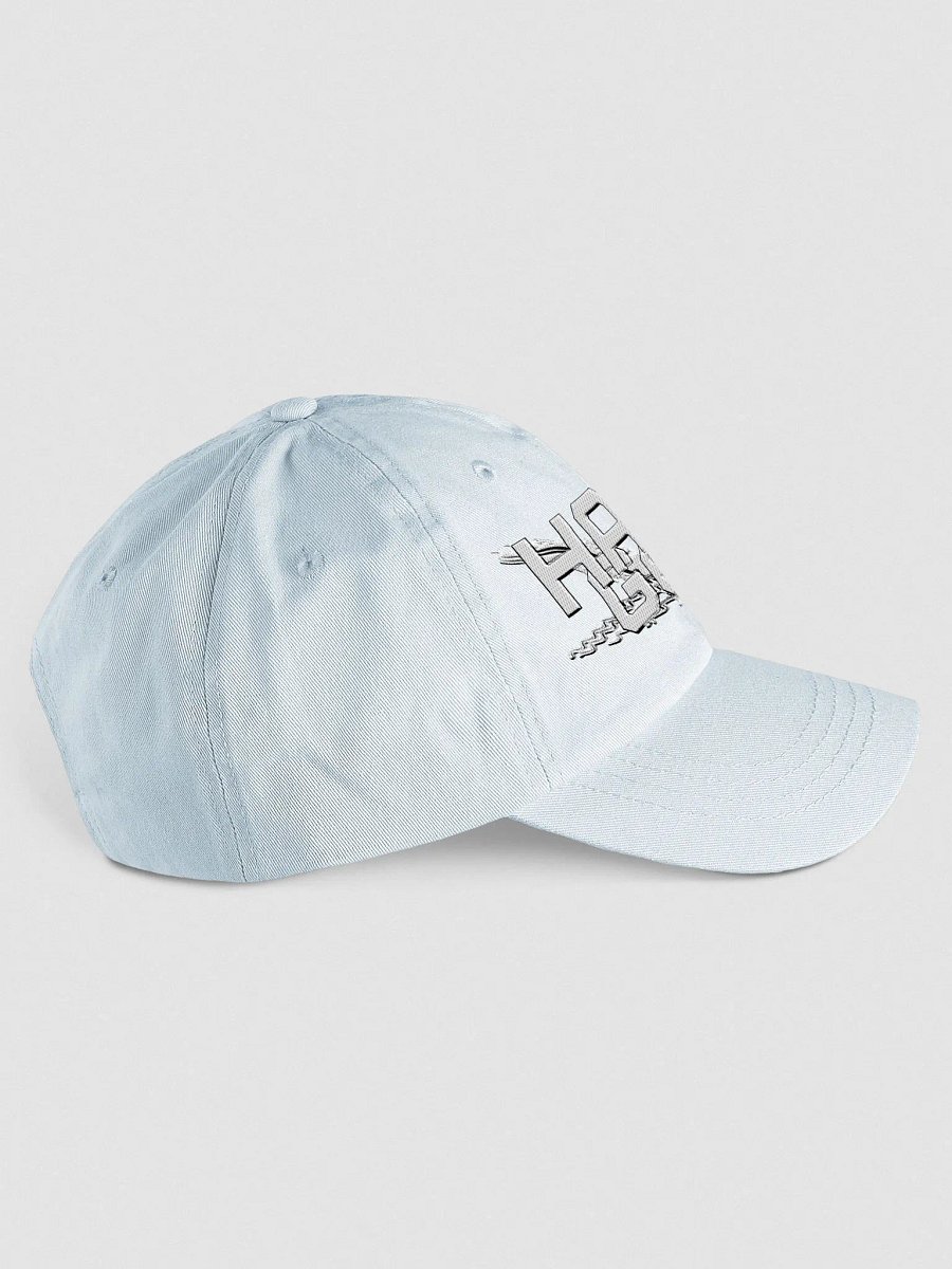 Pastel Dad Hat - Embroidered - White HApex Gear Black Logo product image (4)