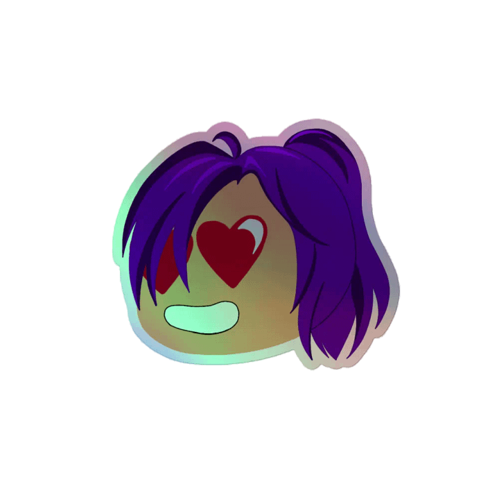 Holo Love Emoji Sticker Pack product image (2)