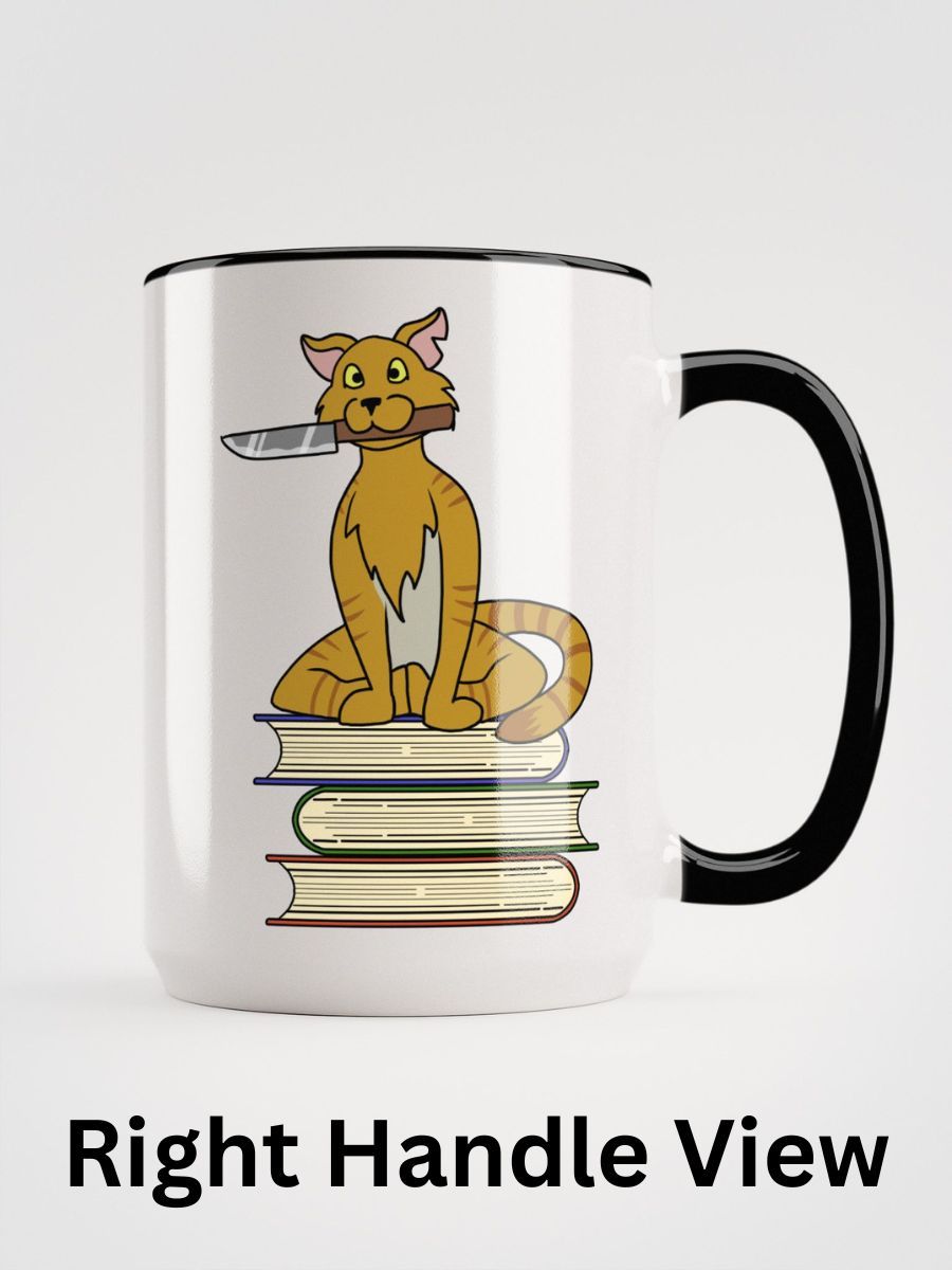 Don't Touch My Books - 15oz. Cat Mug product image (4)
