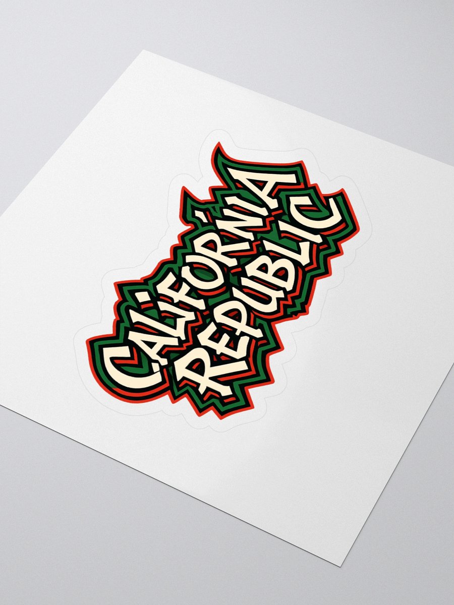 California Republic Graffiti Sticker product image (3)