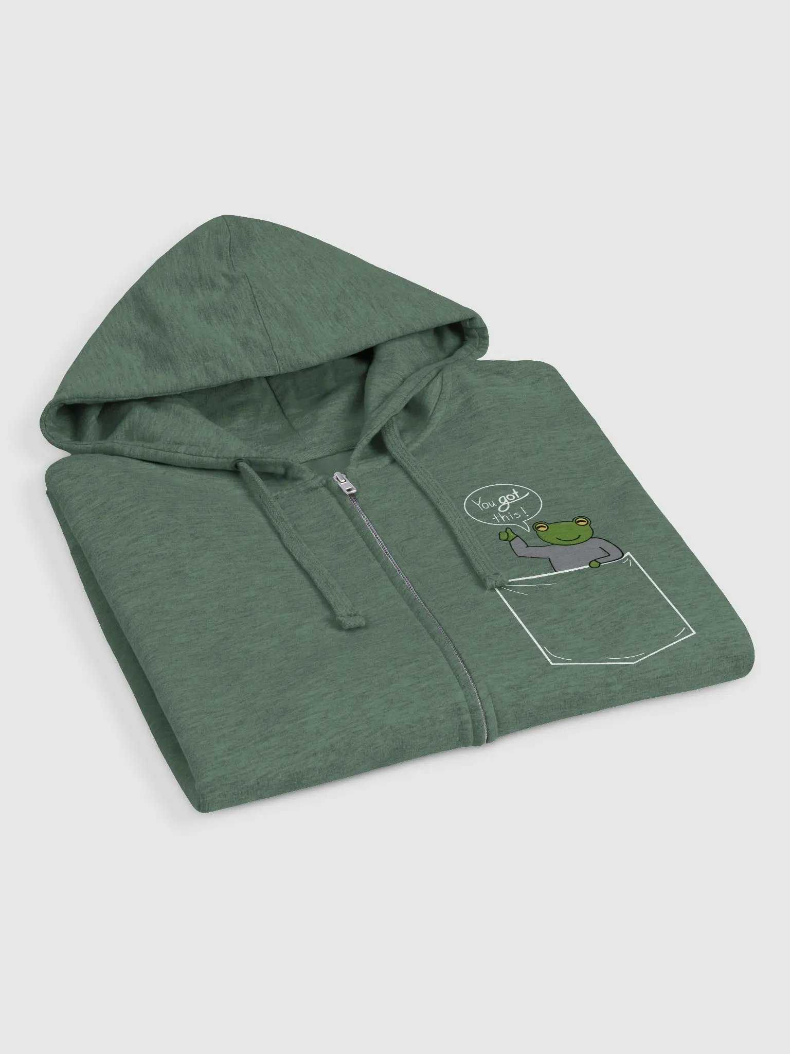 Pocket Frog Zip-up Hoodies! product image (10)