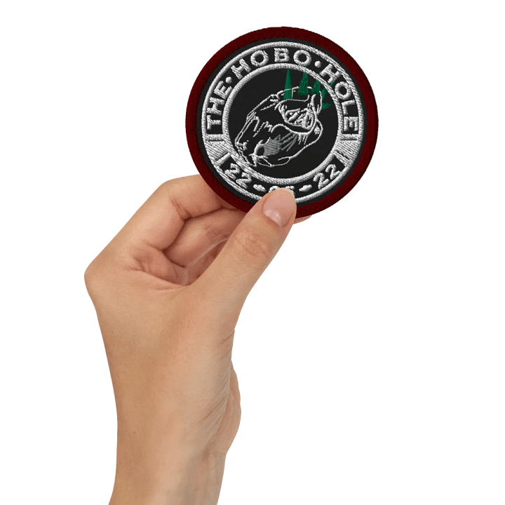 Hobo Hole Embroidered Patch product image (2)