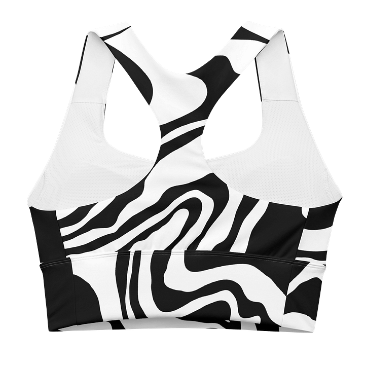 Psychedelic Topography All-Over Sports Bra product image (2)