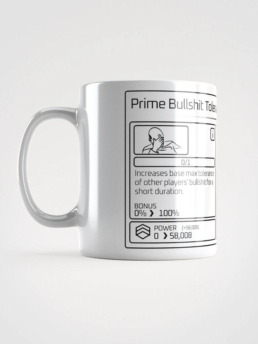 Prime Bullshit Tolerance Mug product image (18)
