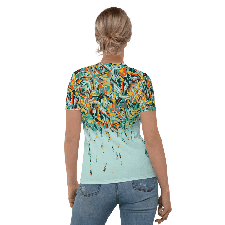 Colorful Destruction | Women's Crew Neck T-Shirt product image (2)