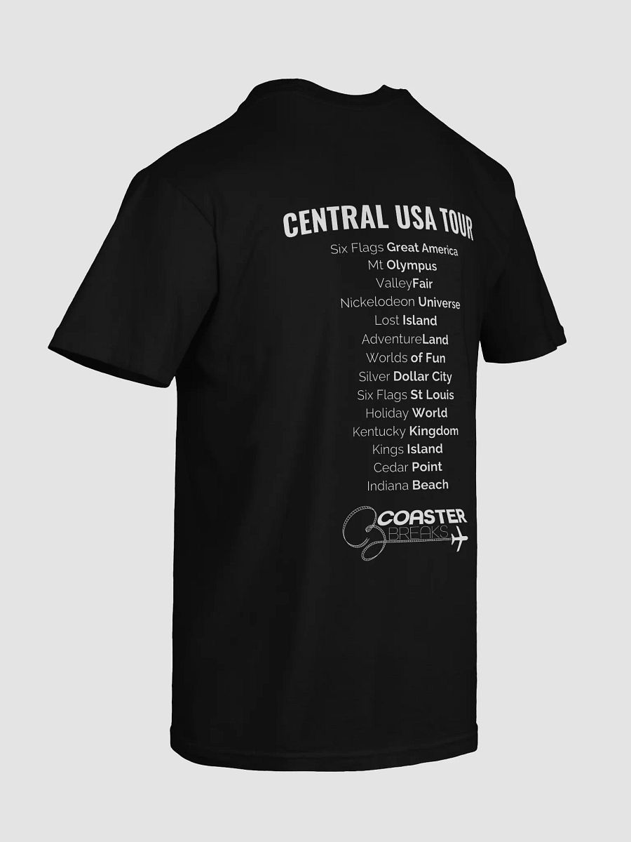 Central USA Square Logo T-shirt - Dark Colours product image (6)