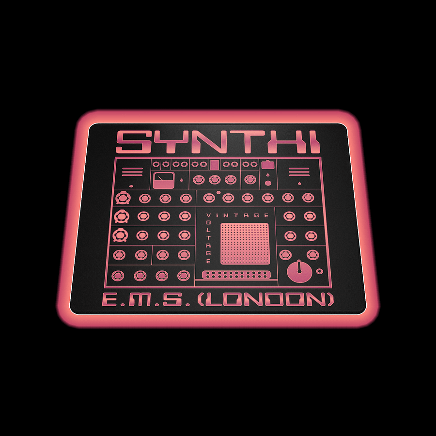 EMS Synthi - Gaming Mouse Pad (Electronic Music Studios London Synthi AKS VCS3) by Vintage Voltage product image (2)