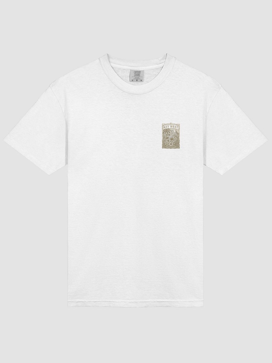 Key West Garment-Dyed Heavyweight T-Shirt with Flamingo and Hibiscus product image (4)