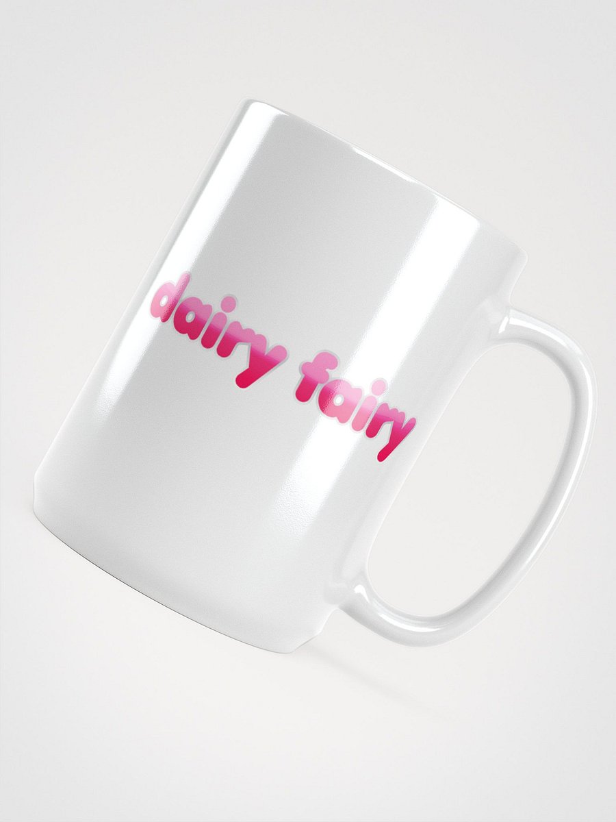 Serif Elegance White Mug product image (4)