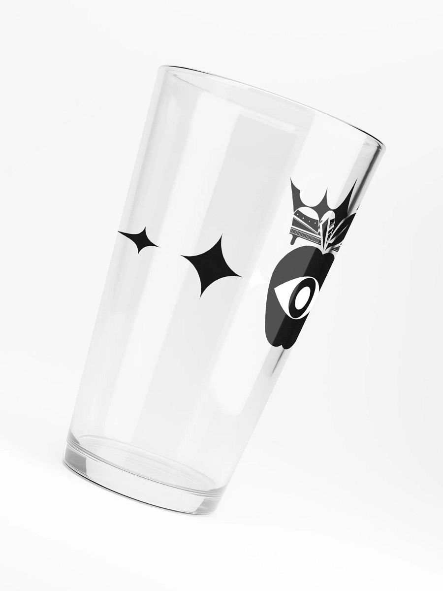Crowned Apple (Black) ✦ Shaker Pint Glass product image (6)