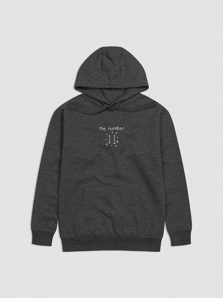 The number 11 - hoodie (embroidered) product image (2)