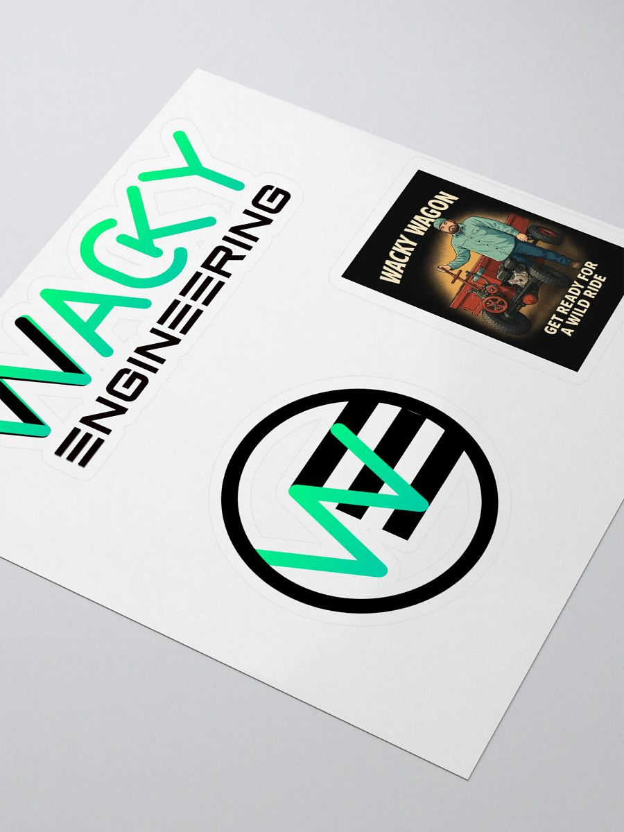 Wacky Engineering Sticker Pack product image (3)