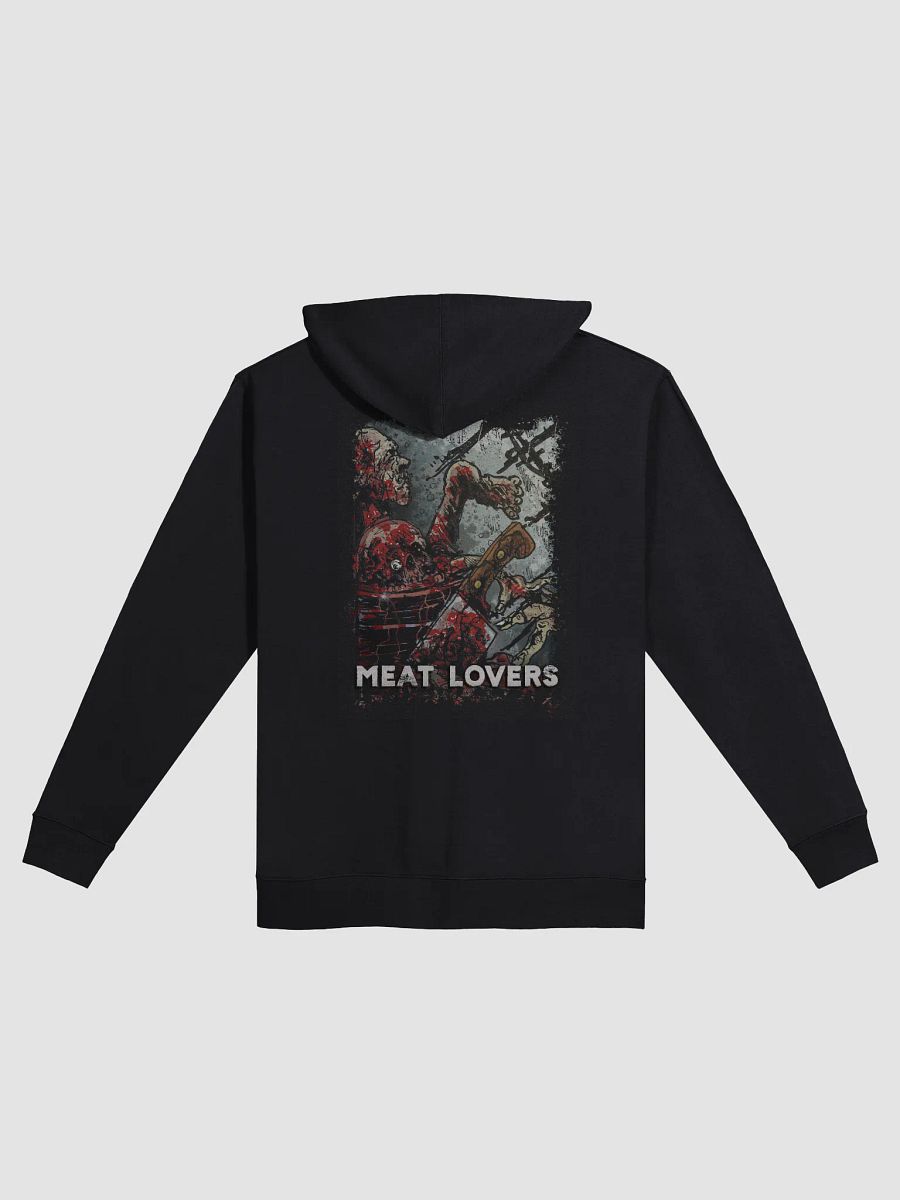 Meat Lovers unisex black zip up hoodie product image (1)