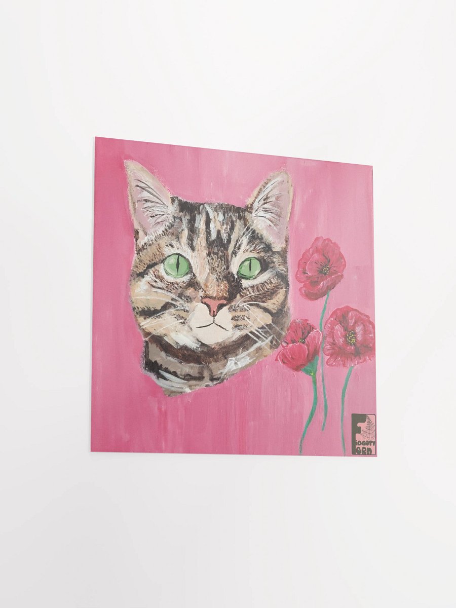 "Poppy the Cat" Poster Print product image (3)