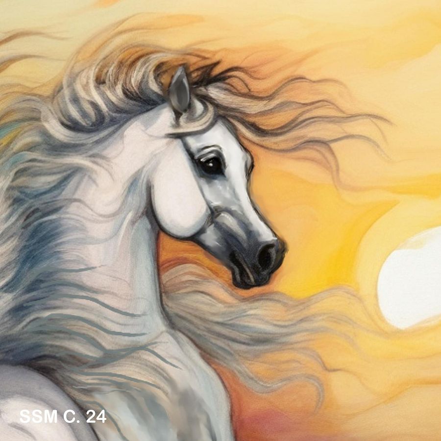 Equestrian Sunrise Desk Mat product image (5)