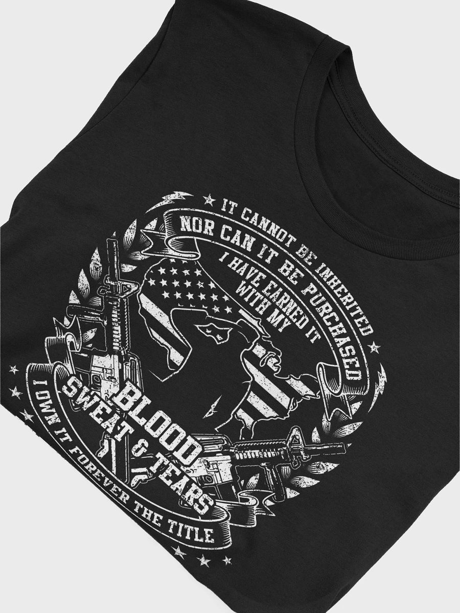 It Can't Be Inherited Veteran - Adult T-Shirt product image (5)