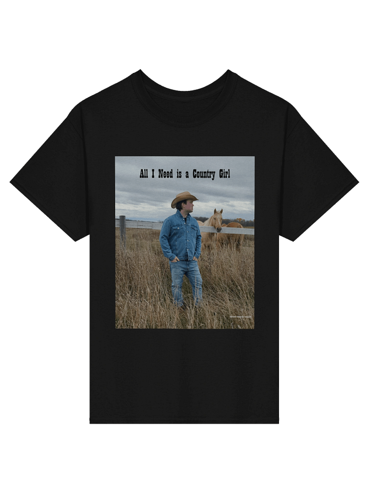 All I Need is a Country Girl Horse and Field T-Shirt product image (3)