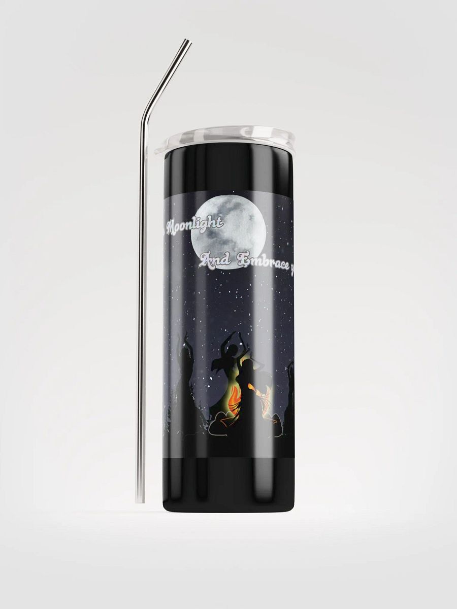 Moonlit Witch Stainless Steel Tumbler product image (1)