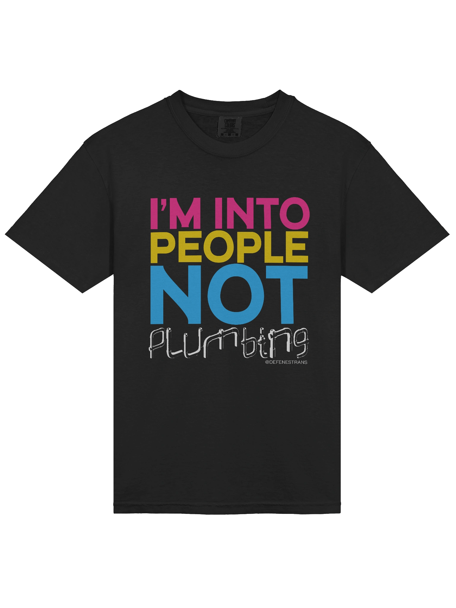 People Not Plumbing Tee product image (7)