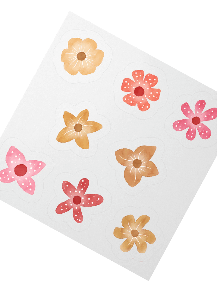 Enchanted Garden Kiss Cut Stickers Set 2 product image (6)