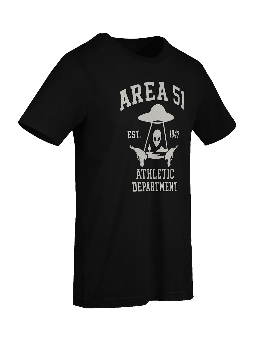 Area 51 T-Shirt Alt – Alien UFO Roswell Tee | X-Files Athletic Department Parody product image (9)
