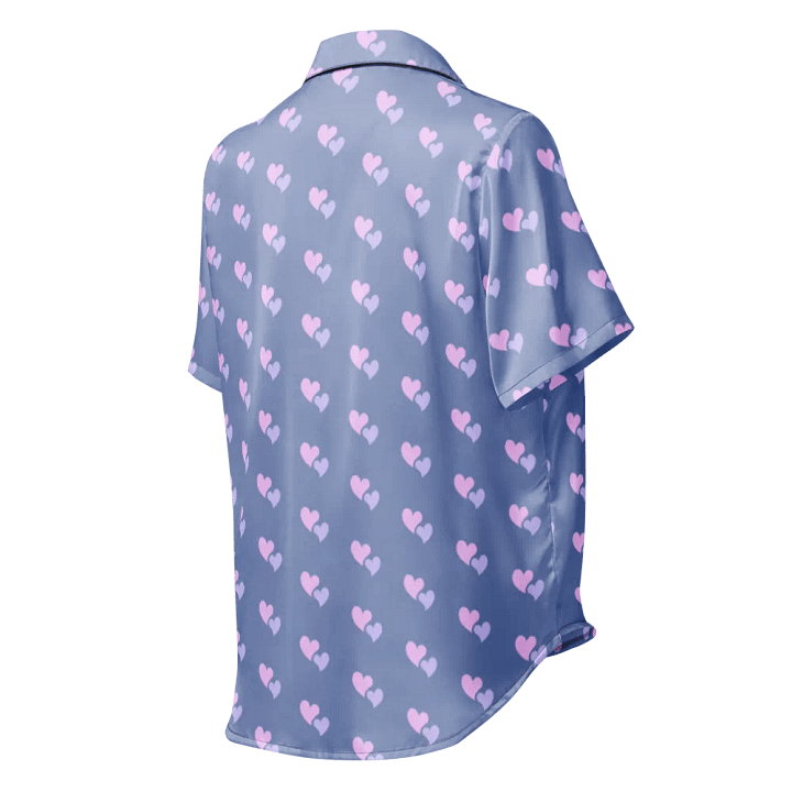 Silk Heart Pajama Top product image (2)
