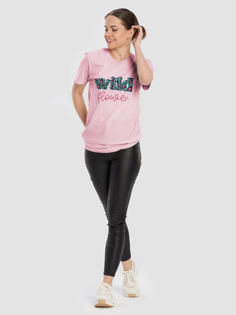 Wild Flower Leopard Print Tee product image (16)