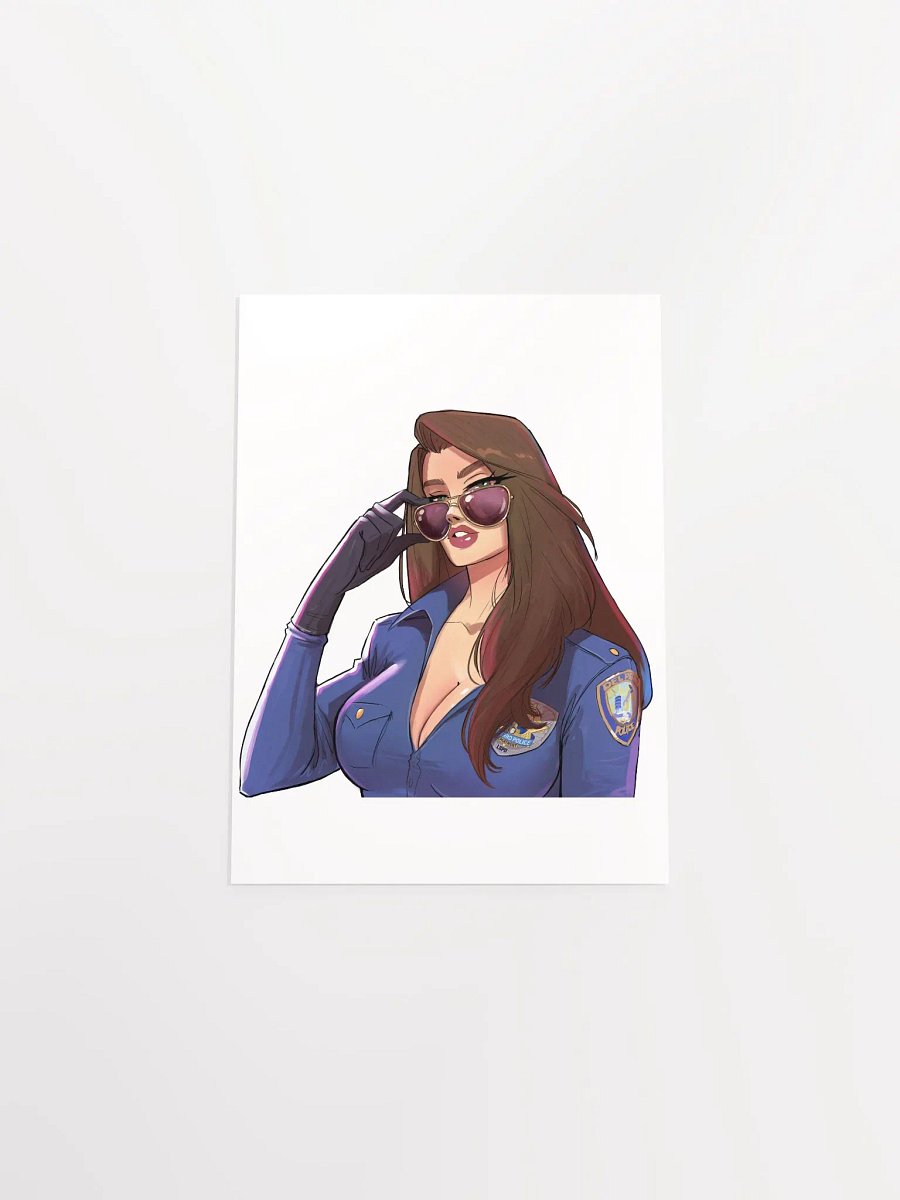 Officer Fox No Background Poster product image (4)