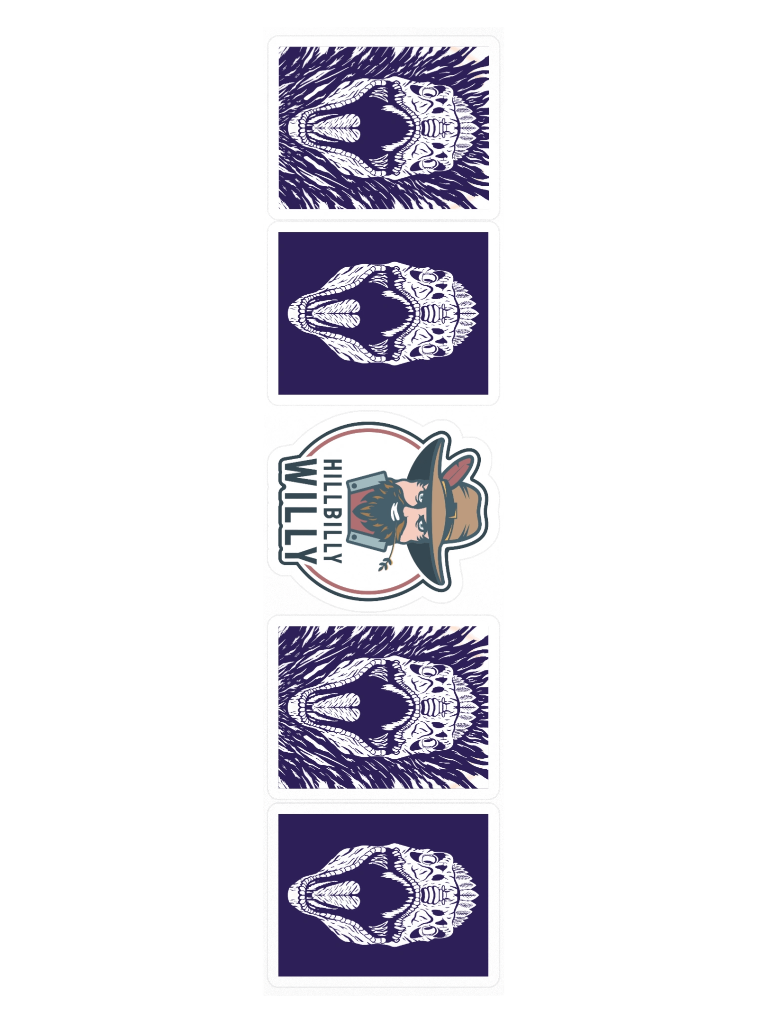 HBW logo & House Raptor Stickers product image (3)