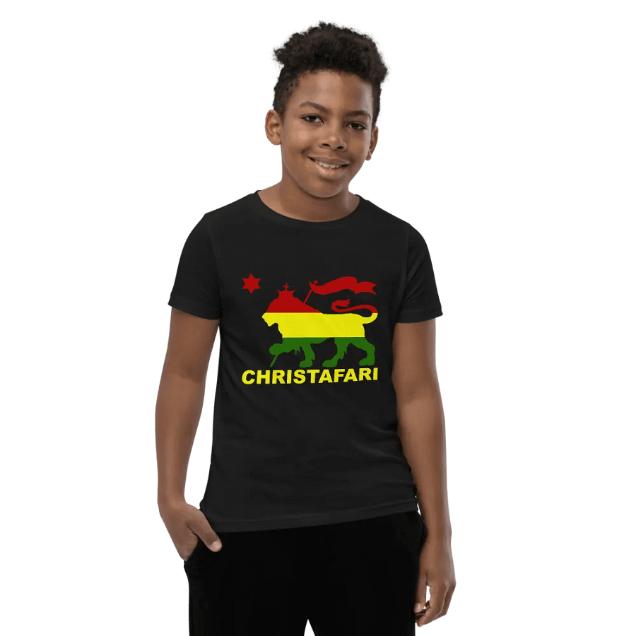Christafari Kids Lion of Zion logo T-Shirt product image (9)