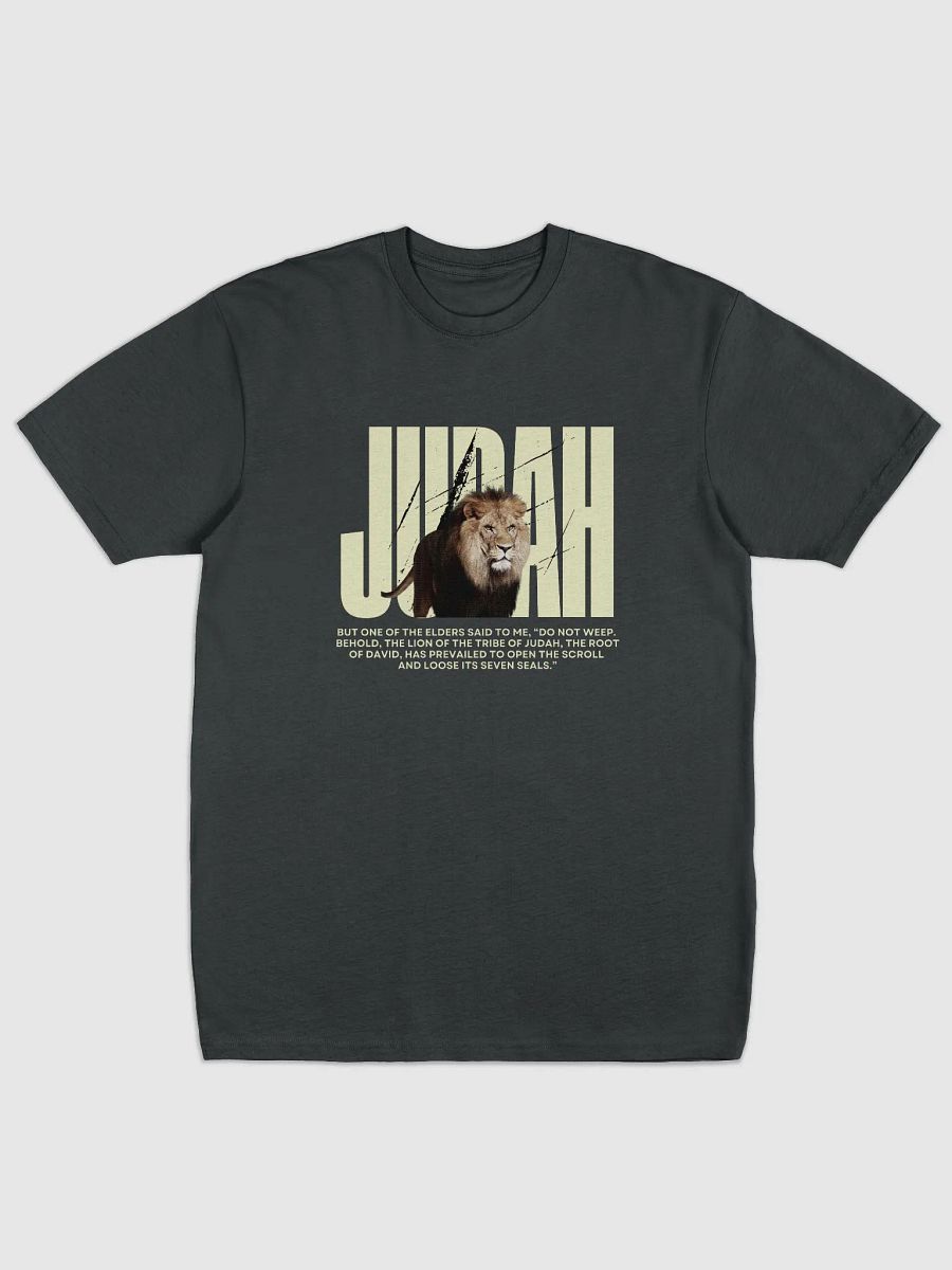 Lion of Judah Premium Heavyweight Tee product image (1)