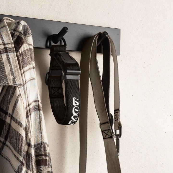 Pet Collar with Heartfelt Words ⚫️ ⚪️ Love Bark Play product image (2)