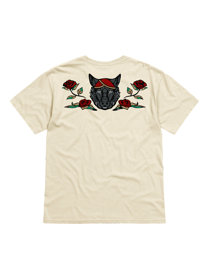 T-Shirt with back print - Wolf & Roses product image (27)