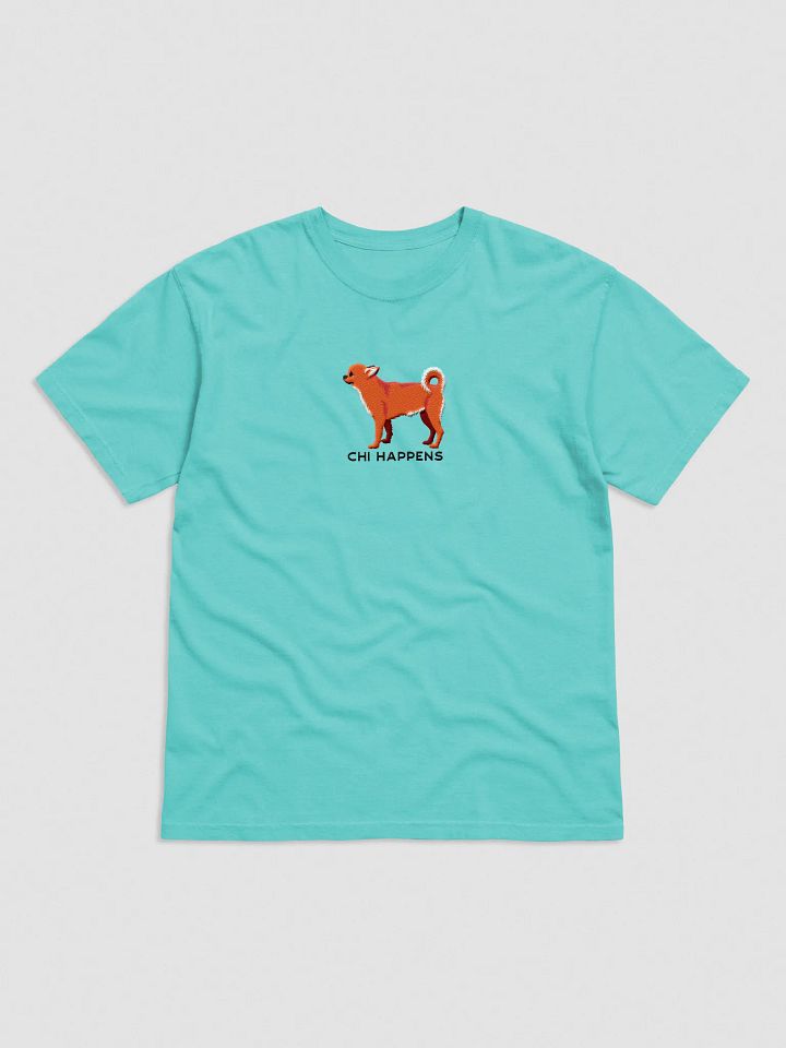 Chi Happens T-Shirt(Embroidered) of a Chihuahua(Red) product image (25)