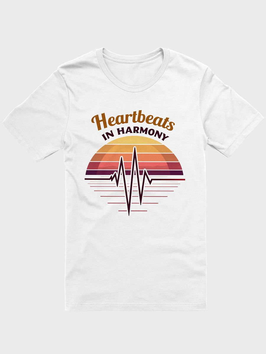 Sunset Harmony Heartbeats T-Shirt product image (3)