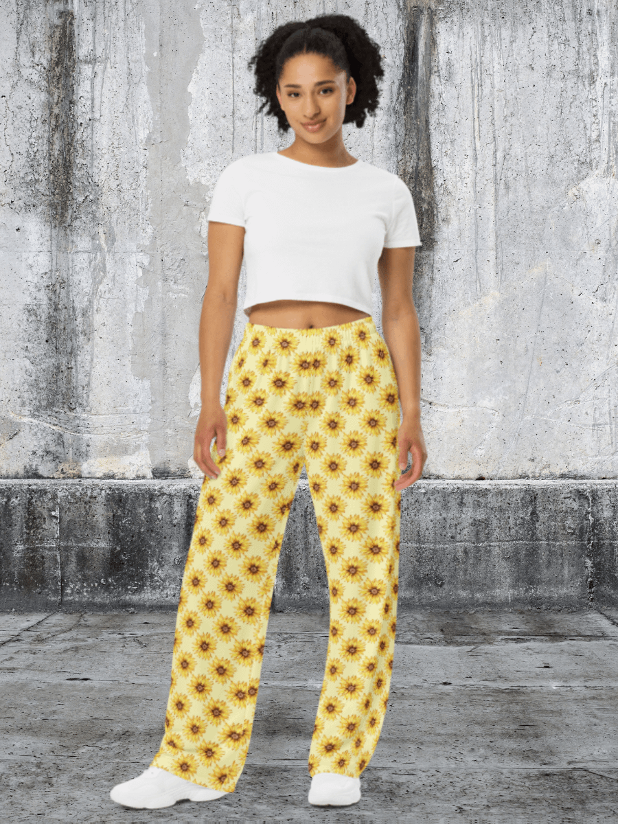 Sunflower Dreams Wide-Leg Pants product image (2)